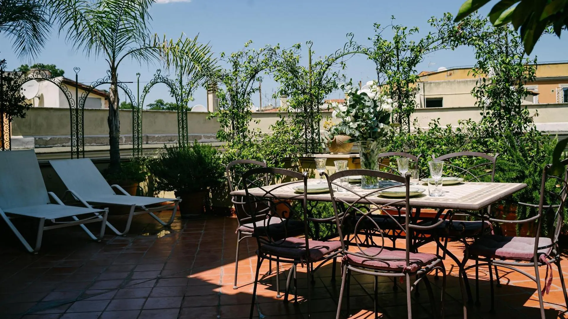Terrazza Munira Trastevere Roma Itália